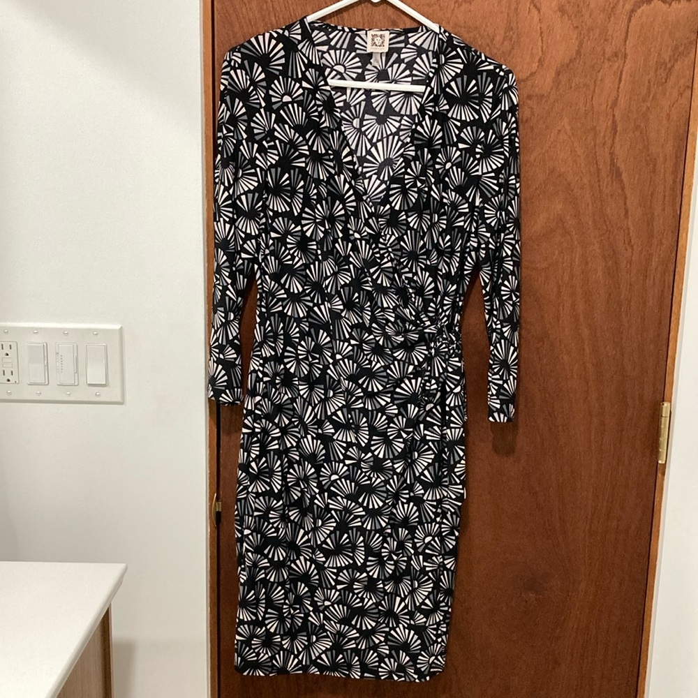 Anne Klein Wrap Dress Large